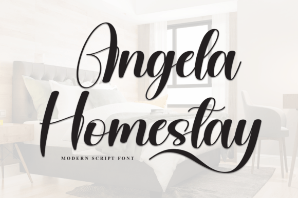 Angela Homestay Font for Scroll-Stopping Social Media