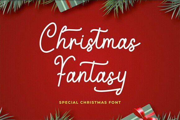 Christmas Fantasy: The Perfect Script Handwritten Font for Makers
