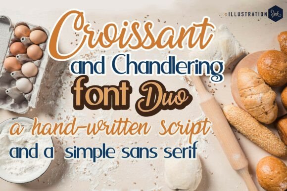 Croissant and Chandlering Duo: A Designer's Take on Fresh Branding
