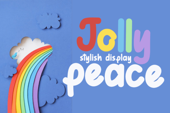 Designing with Jolly Peace: A Script Handwritten Typeface for Elegant Branding