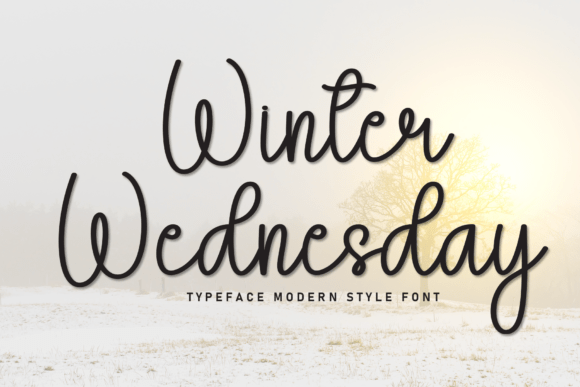 Designing with Winter Wednesday: A Stylish Script Font for Web