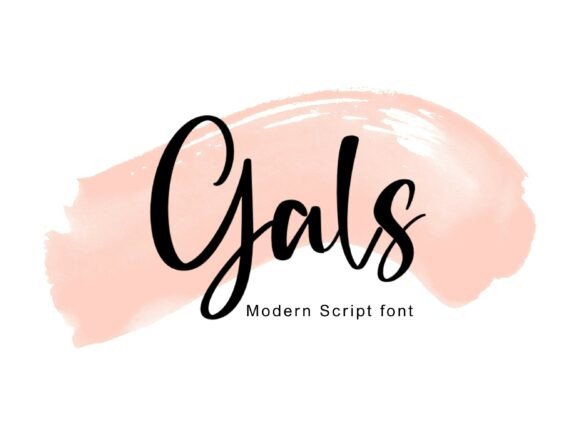 Elevate Editorial Design with the Gals Script Font