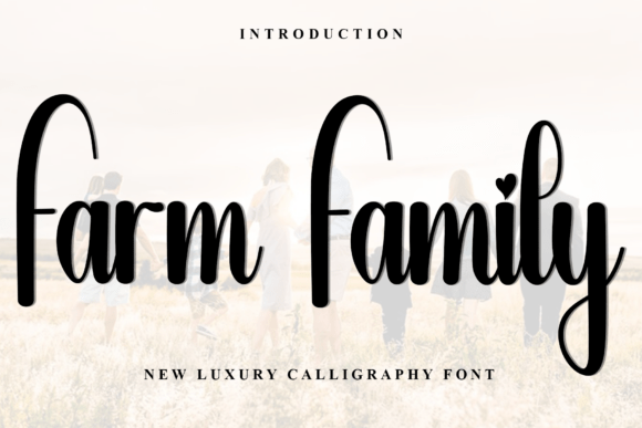 Elevate Web Design with Farm Family Script Font