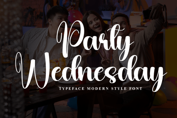 Elevate Your Brand with the Party Wednesday Typeface