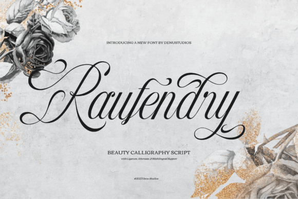 Elevate Your Brand with the Raufendry Typeface