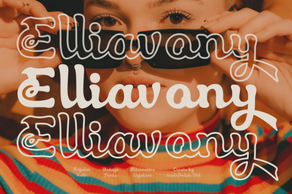 Eliavony: The 70s Retro Script for Handmade Brands