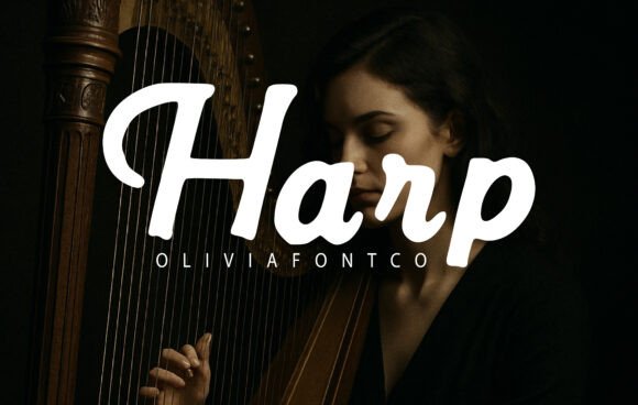 Harp: The Soft Modern Script Font for Handmade Brands