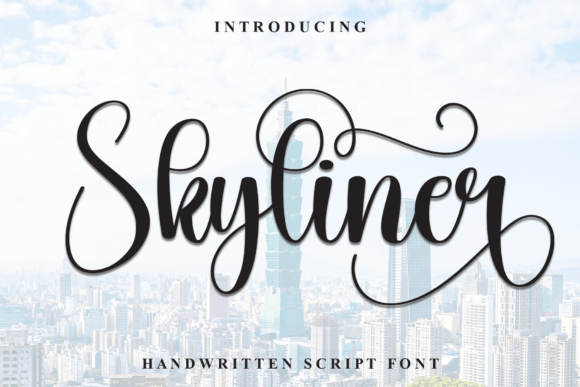 Skyliner: The Elegant Script Font for Editorial Design