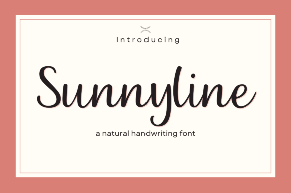 Sunny Line: The Script Handwritten Font for Clear Campaigns